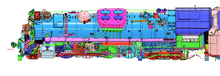 Load image into Gallery viewer, Nickel Plate Road Class S-2 2-8-4 Berkshire Steam Locomotive Road #765 Era: 1980's/1990's Excursion Without Mars Light