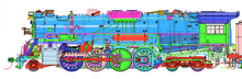 Load image into Gallery viewer, Nickel Plate Road Class S-2 2-8-4 Berkshire Steam Locomotive Road #765 Era: 1980's/1990's Excursion Without Mars Light