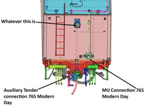 Load image into Gallery viewer, HO Scale Nickel Plate Road Class S-2 2-8-4 Berkshire Steam Locomotive Road #765 Era: Modern Day With Mars Light