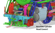 Load image into Gallery viewer, Nickel Plate Road Class S-2 2-8-4 Berkshire Steam Locomotive Road #765 Era: 1980's/1990's Excursion Without Mars Light