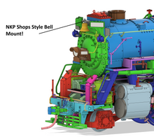 Load image into Gallery viewer, Nickel Plate Road Class S-2 2-8-4 Berkshire Steam Locomotive Road #765 Era: 1980's/1990's Excursion Without Mars Light