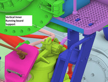 Load image into Gallery viewer, HO Scale Nickel Plate Road Class S-2 2-8-4 Berkshire Steam Locomotive Road #757 Era: Modern Day As Preserved Without Mars Light