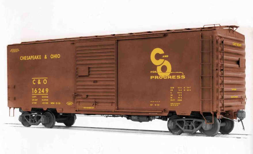Saint Albans C&O Modelers Exclusive Accurail Limited Edition Chesapeake and Ohio PS-1 Boxcar