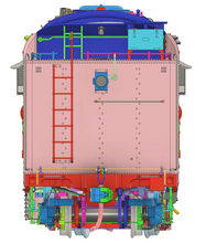 Load image into Gallery viewer, Nickel Plate Road Class S-2 2-8-4 Berkshire Steam Locomotive Era: 1950&#39;s NKP Shops Bell Mount (Multiple Roadnumbers)
